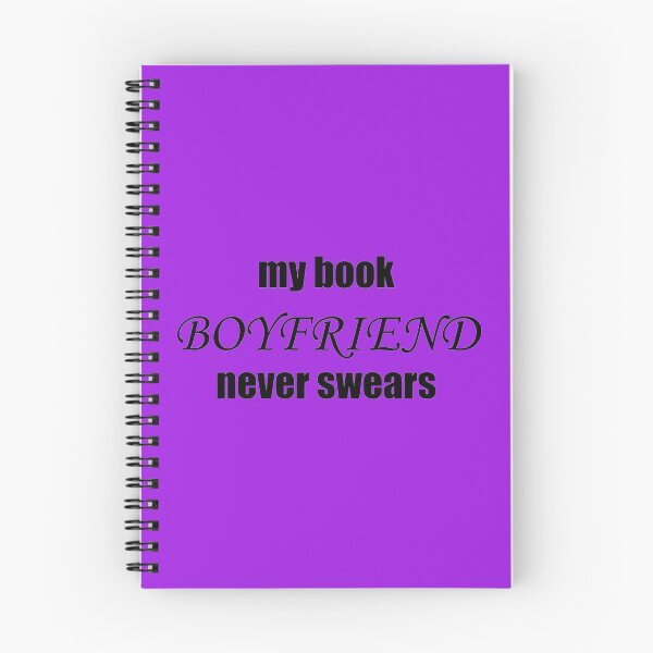 Item preview, Book Boyfriend Never Swears 00001 designed and sold by CleanWIP.