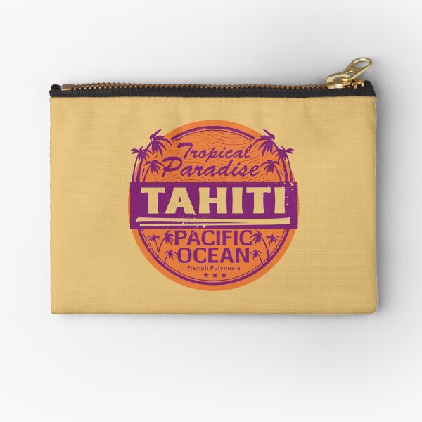 Tahiti Zipper Pouch