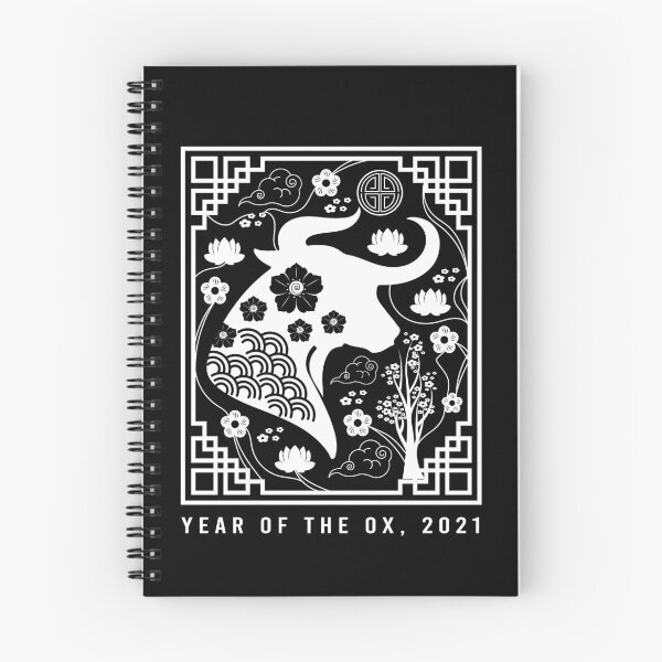 Item preview, Ox China New Year 2021 designed and sold by ElBeDesigns.