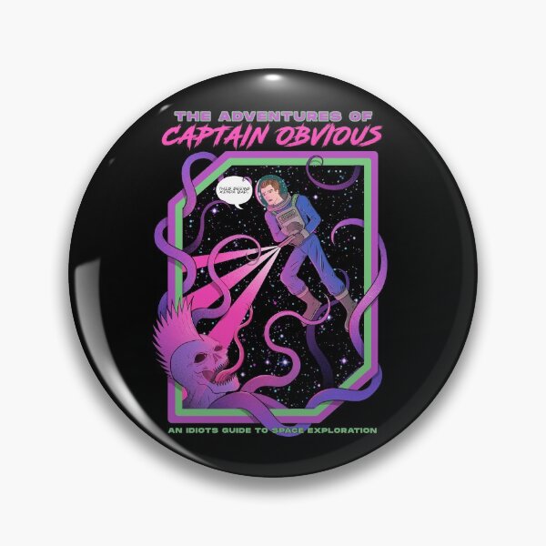 Item preview, The Adventures Of Captain Obvious  designed and sold by Justin Shea.