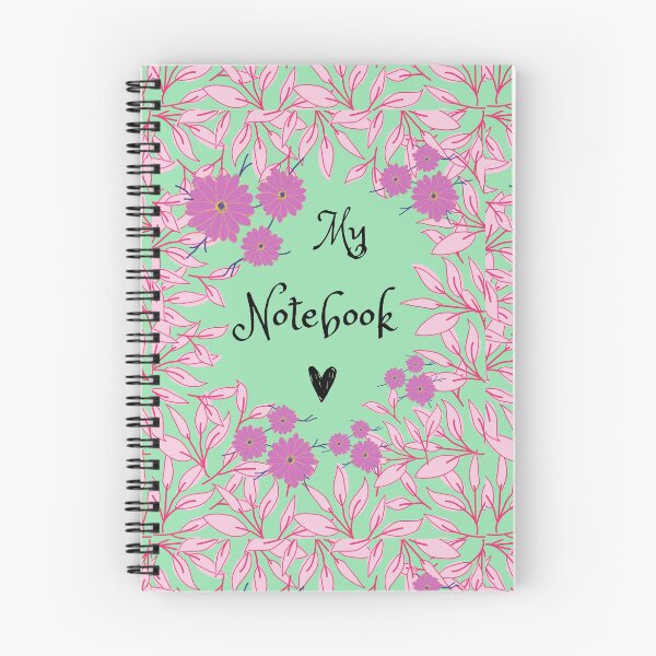Item preview, Floral Notebook designed and sold by QueenDesign1.