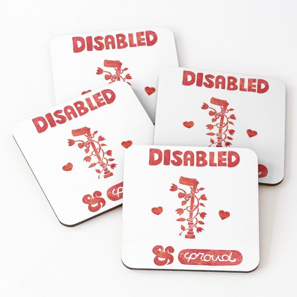 Item preview, Disabled & Proud Arm Crutch Print designed and sold by PhoenixAshesArt.