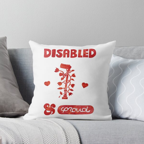 Item preview, Disabled & Proud Arm Crutch Print designed and sold by PhoenixAshesArt.