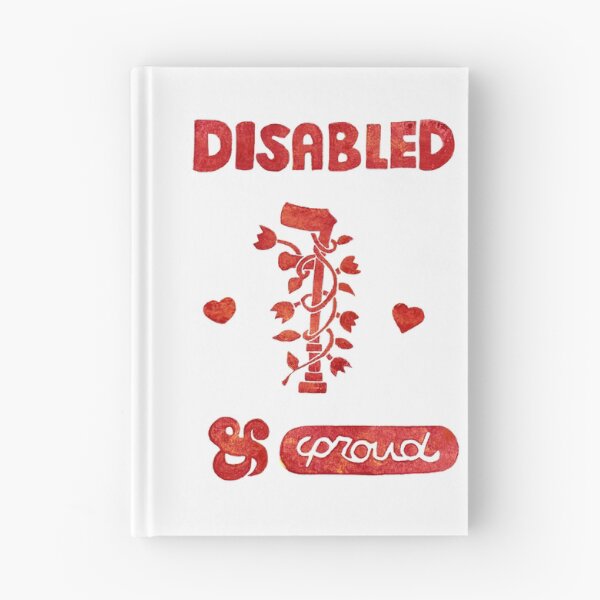 Item preview, Disabled & Proud Arm Crutch Print designed and sold by PhoenixAshesArt.