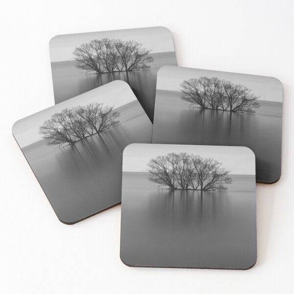 Item preview, Trees Stranded in Lake - Japanese Art Landscape designed and sold by Jordan McChesney.