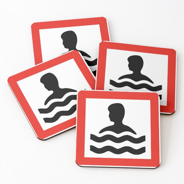 Item preview, No swimming, Uiminen kielletty designed and sold by artnormarum.