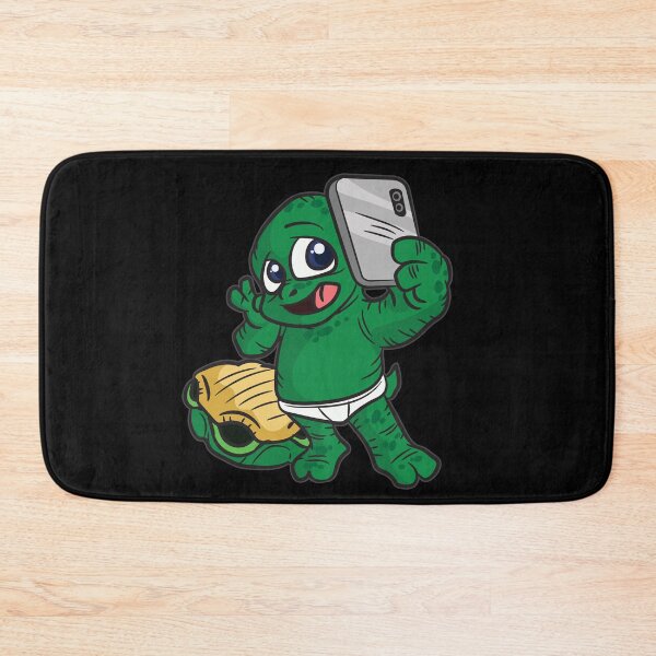 Item preview, Funny Posing Selfie Turtle Tortoise Humor designed and sold by Moonpie90.