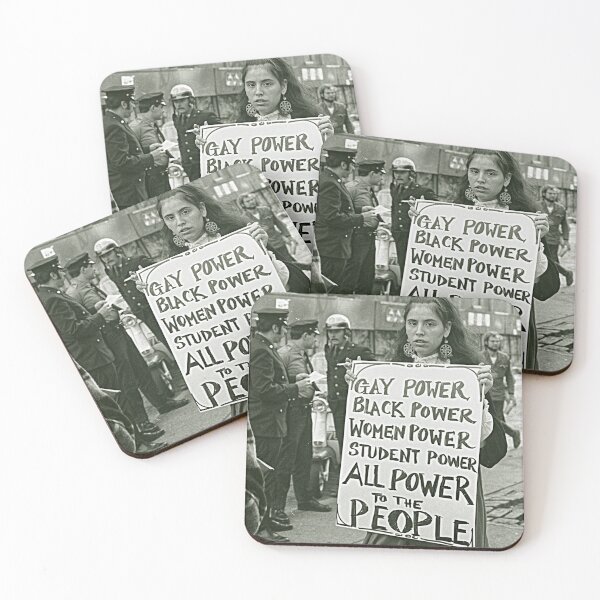 Item preview, All Power to the People // Vintage Protest Sign designed and sold by acquiesce13.