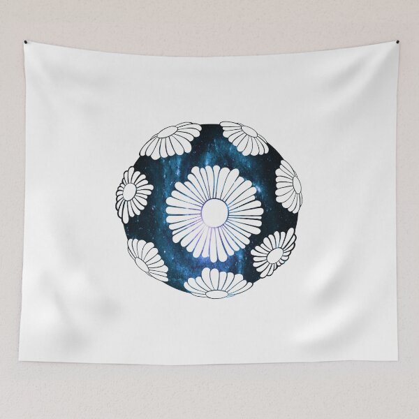 Item preview, Blue Galaxy Hippie Vibes Daisy Globe designed and sold by everything4eva.