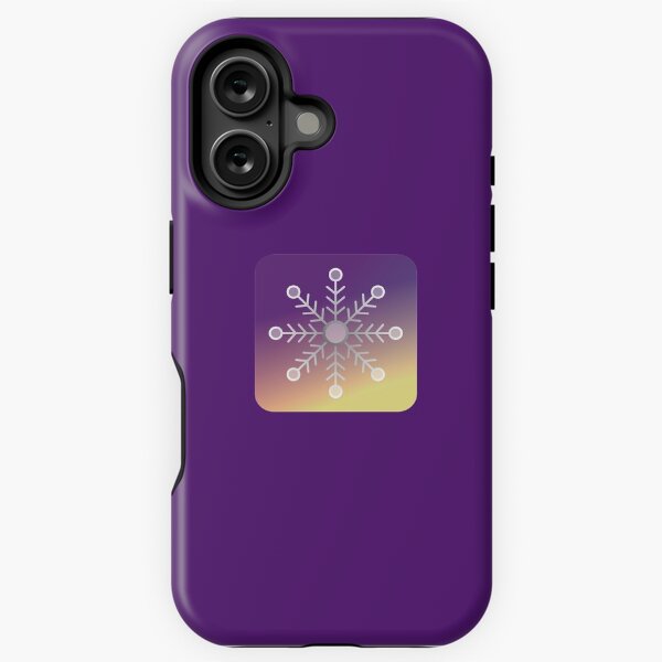 Weather Icon Snow iPhone Tough Case
