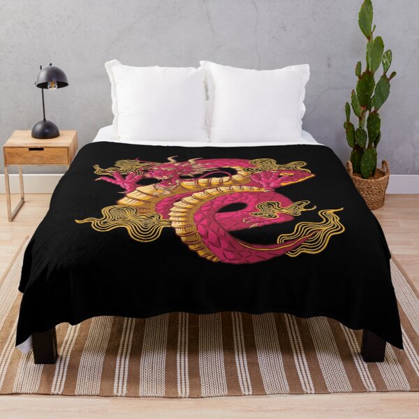 Item preview, Pink Chinese Dragon designed and sold by Hoiho Adventure Shirts.