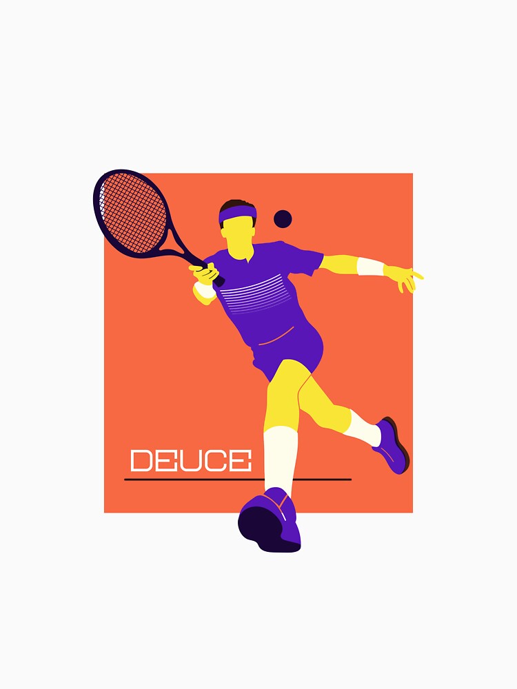 Cool Tennis T-shirts Tennis Player Clothing Sports Graphic 