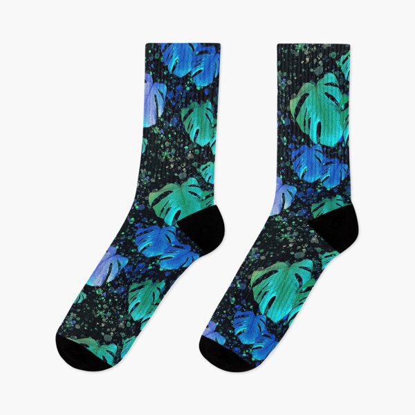 Aperçu de l'œuvre Monstera quitte minuit créée et vendue par PoppyPod.