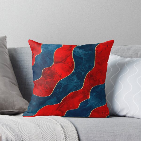 Item preview, Dark Blue Red and Gold Lines designed and sold by BilgePaksoylu.