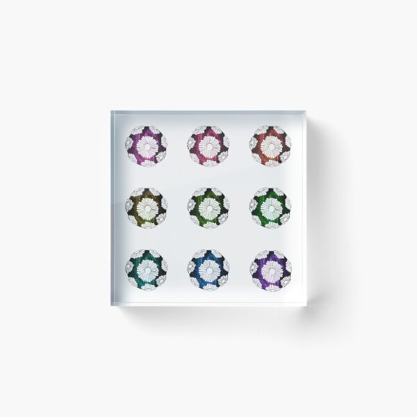 Item preview, Rainbow Galaxy Daisy Globe Value Pack designed and sold by everything4eva.