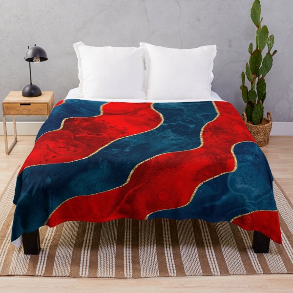 Item preview, Dark Blue Red and Gold Lines designed and sold by BilgePaksoylu.