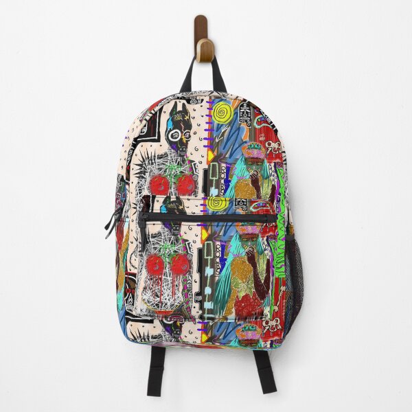 AEQEA Brat Quack Fake Graffiti Pop Art Streetwear Backpack – Captivated!