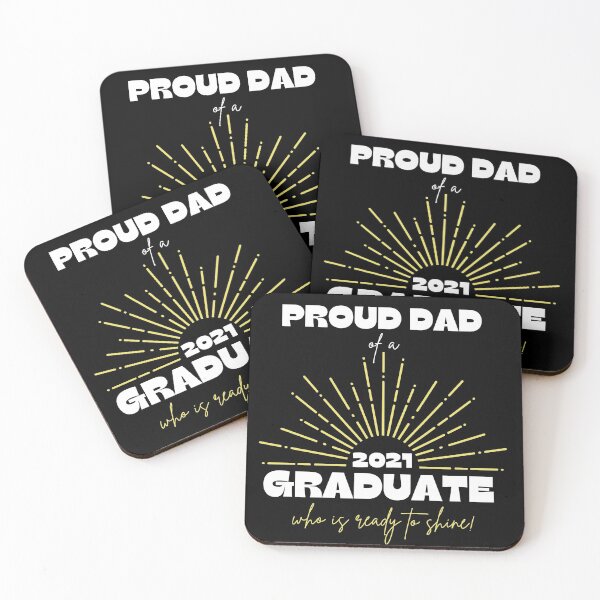 Item preview, Ready to Shine! - Proud Dad of a 2021 Graduate designed and sold by TesSpace.