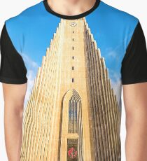 Hallgrimskirkja Graphic T-Shirt