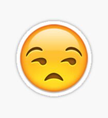 Sideways Eyes Emoji Sticker