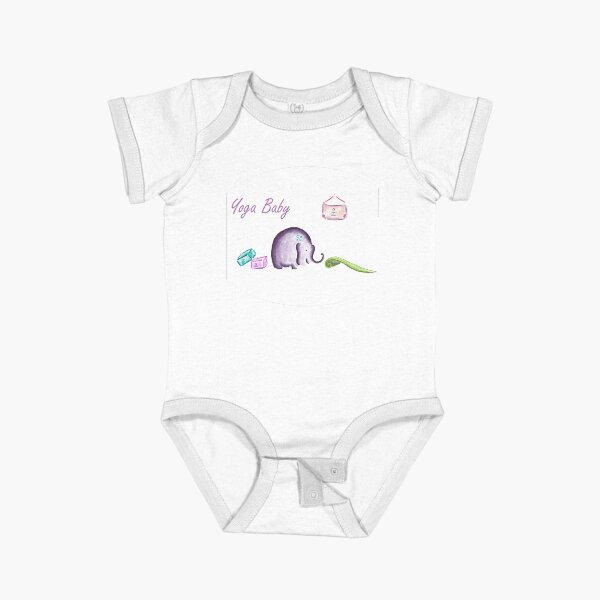 Yoga Baby Short Sleeve Baby One-Piece