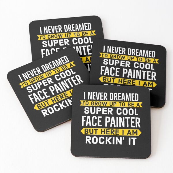 Item preview, Super Cool Face Painter Gift designed and sold by Luna1Shop.