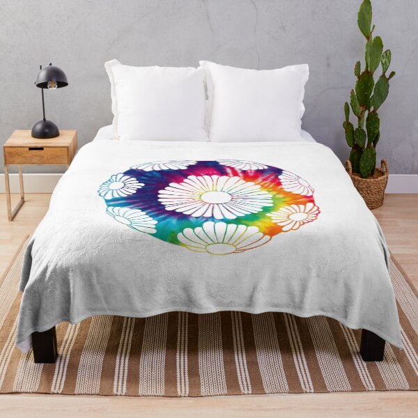 Item preview, Tie Dye Rainbow Hippie Vibes Daisy Globe designed and sold by everything4eva.
