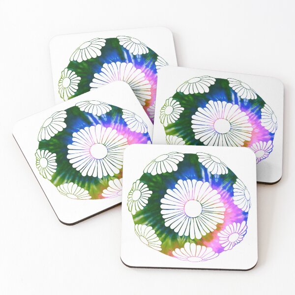 Item preview, Tie Dye Rainbow Hippie Vibes Daisy Globe 3 designed and sold by everything4eva.