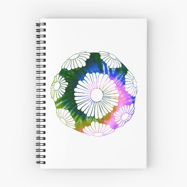 Item preview, Tie Dye Rainbow Hippie Vibes Daisy Globe 3 designed and sold by everything4eva.