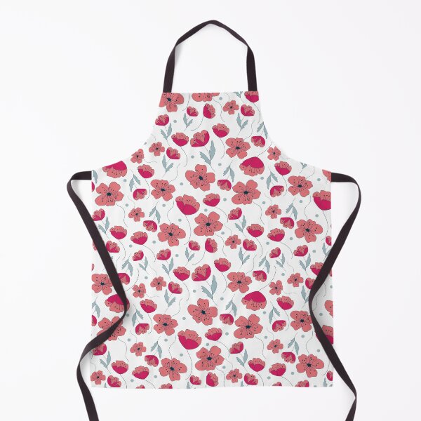 Item preview, Poppy Field on white designed and sold by Meg M Studio.