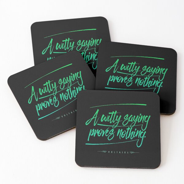 Item preview, A witty saying proves nothing v.3 designed and sold by x1brett.