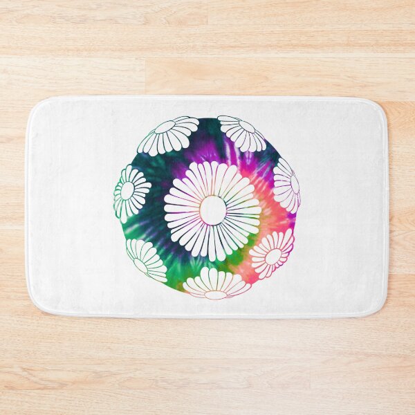 Item preview, Tie Dye Rainbow Hippie Vibes Daisy Globe 4 designed and sold by everything4eva.