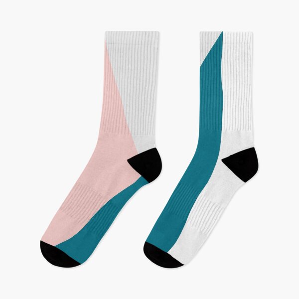 Item preview, Shades of blue and pink and grey minimalist geometric elegant design designed and sold by missmarilee.