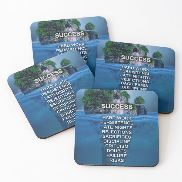 Item preview, 'Success Island' Life & Entrepreneurship Motivation designed and sold by ZoomOutlet.