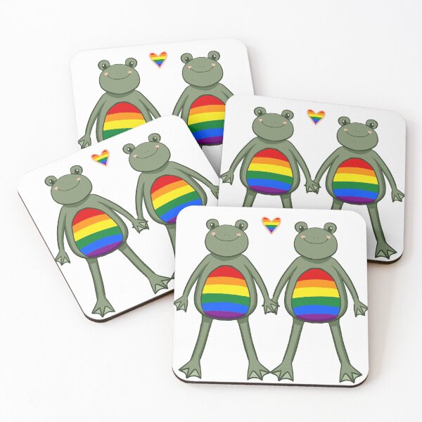 Item preview, Gay Pride Queer Frogs In Love LGBTQIAP Cottagecore designed and sold by scullysblazer.