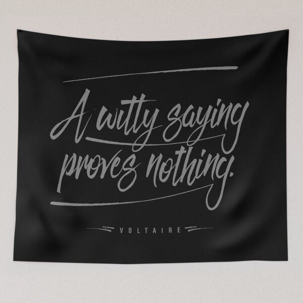 Item preview, A witty saying proves nothing v.5 designed and sold by x1brett.