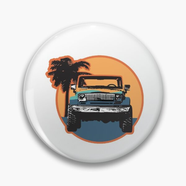 A little dirt never hurt - Retro Wrangler Offroad 4x4 SUV - Jeep - Tapestry