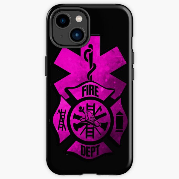 Pink Vintage EMS EMT Feuerwehrmann Ersthelfer Sanitäter Distressed Usa American Flag iPhone Robuste Hülle