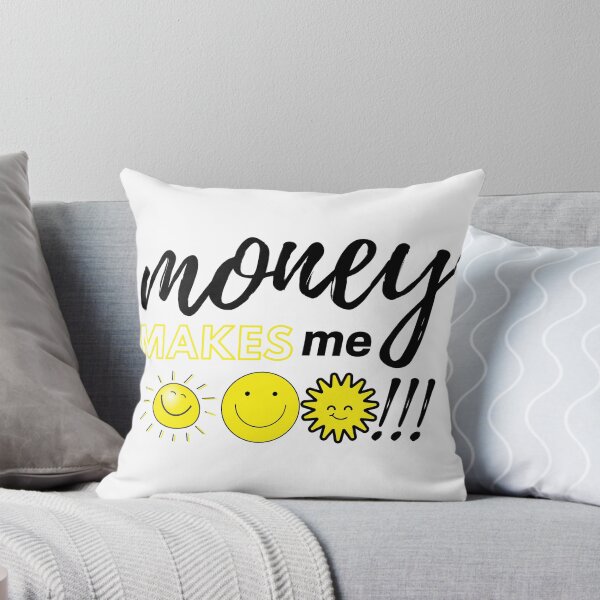 Item preview, money and happiness white designed and sold by InsaneCorner.