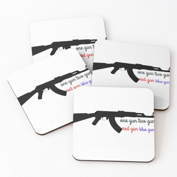 Item preview, One gun two gun red gun blue gun. designed and sold by Shadesanddyes.
