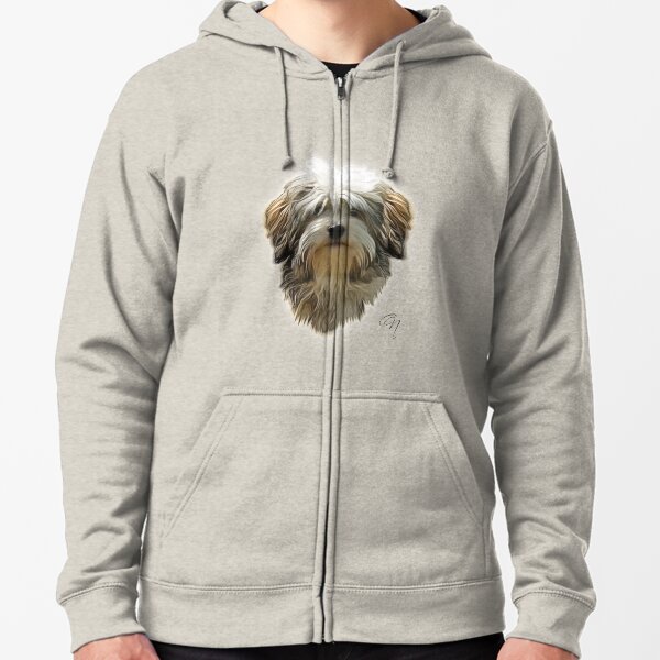 Havanese Zipped Hoodie