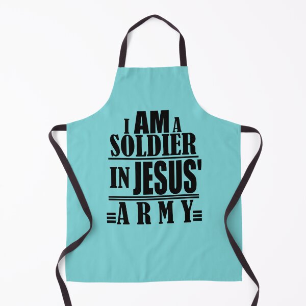 Item preview, I am a soldier in Jesus army Christian quotes 2 designed and sold by Graciouss.