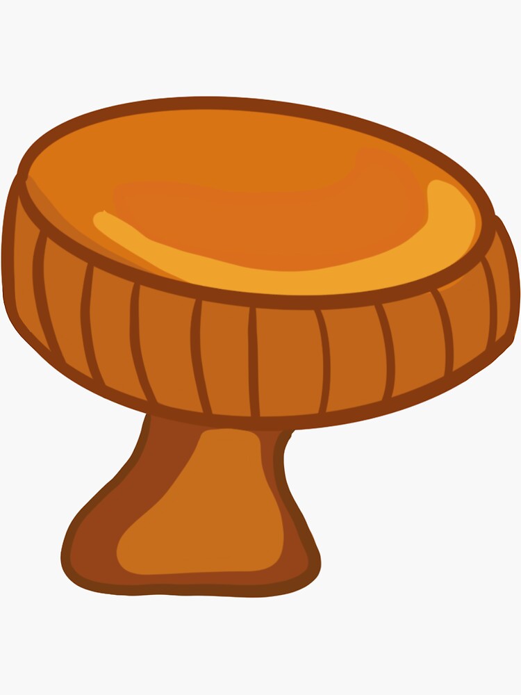 "Stardew Valley Chanterelle Mushroom " Sticker for Sale by dbotanical