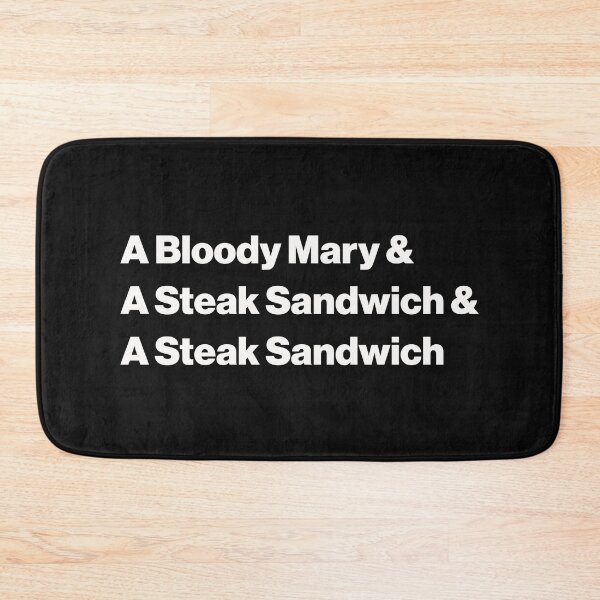 Item preview, Bloody Mary and Steak Sandwich designed and sold by PiperDownTees.