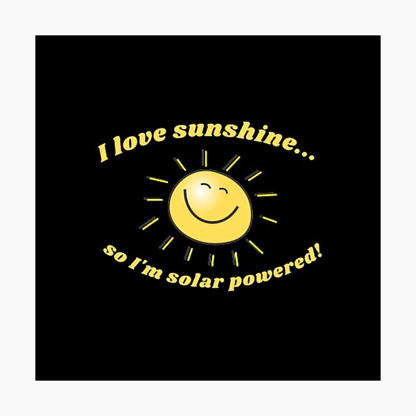 Item preview, Cute sunshine solar power yellow gold smily sun  designed and sold by LeBreab.