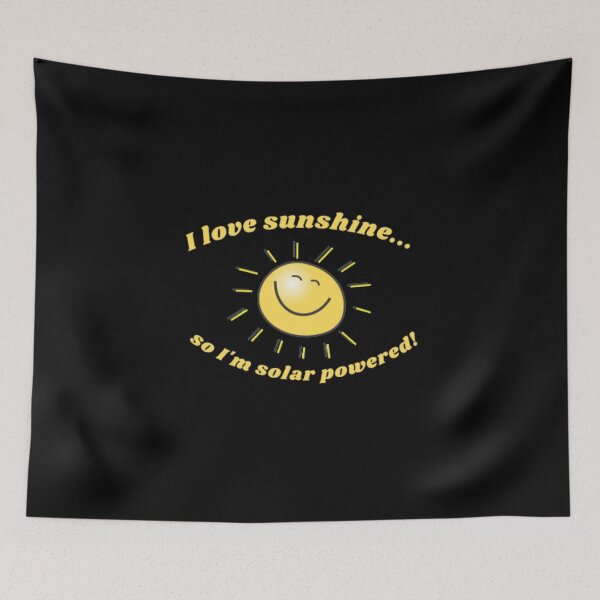 Item preview, Cute sunshine solar power yellow gold smily sun  designed and sold by LeBreab.