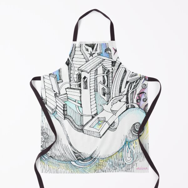 Item preview, Chapel in the sky Doodle designed and sold by Marleen Paddy Visser.