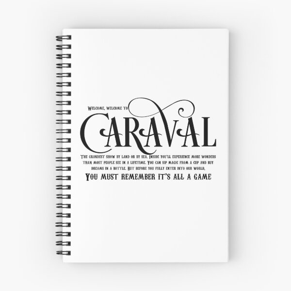 Item preview, Welcome to Caraval designed and sold by doodlesbyCara.