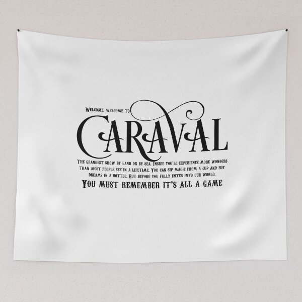 Item preview, Welcome to Caraval designed and sold by doodlesbyCara.