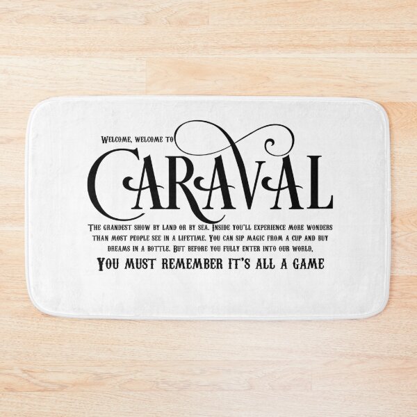 Item preview, Welcome to Caraval designed and sold by doodlesbyCara.